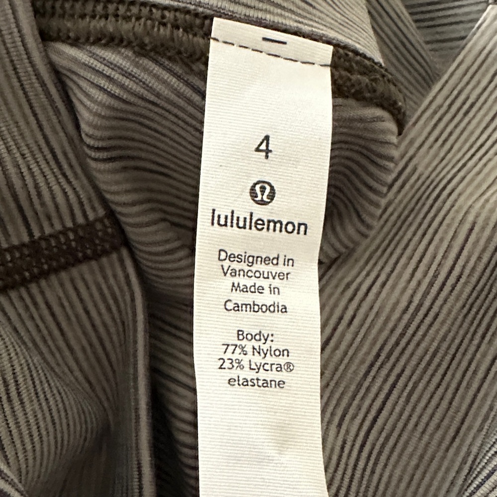 lululemon athletica Gray Leggings